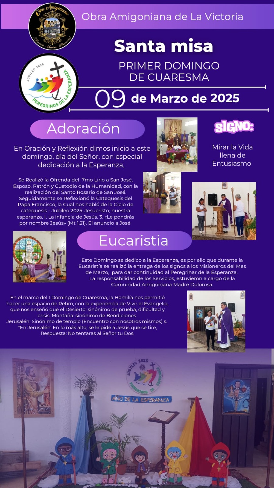 Eucaristía 09/03/2025