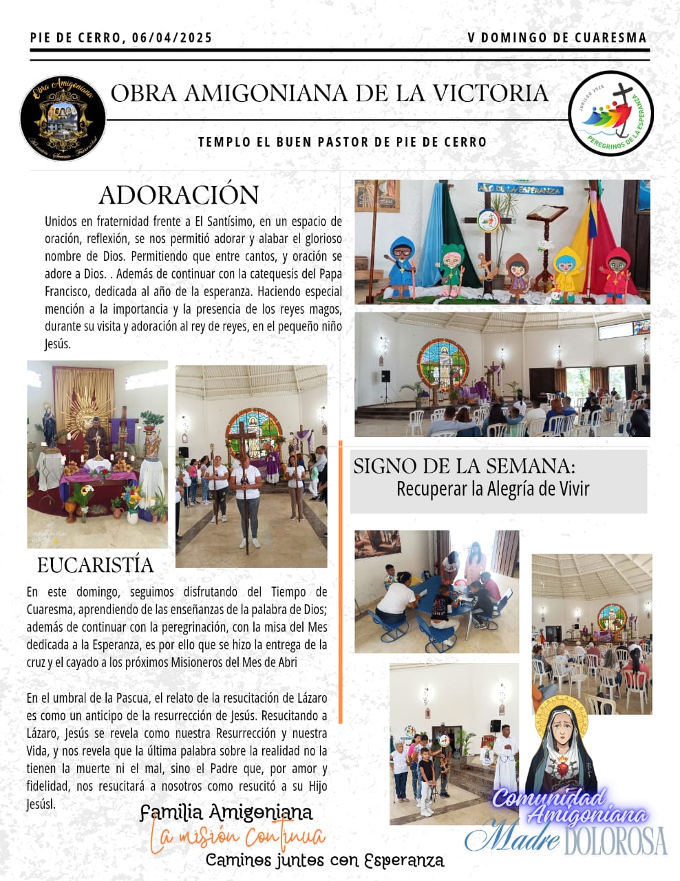 Eucaristia 06/04/2025