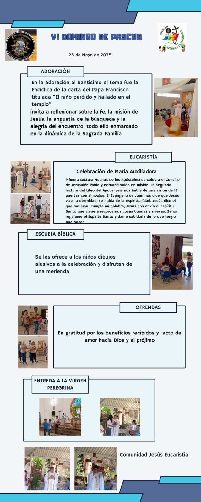 Eucaristía 25/05/2025