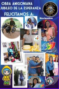 Cumpleañeros de Noviembre 2025