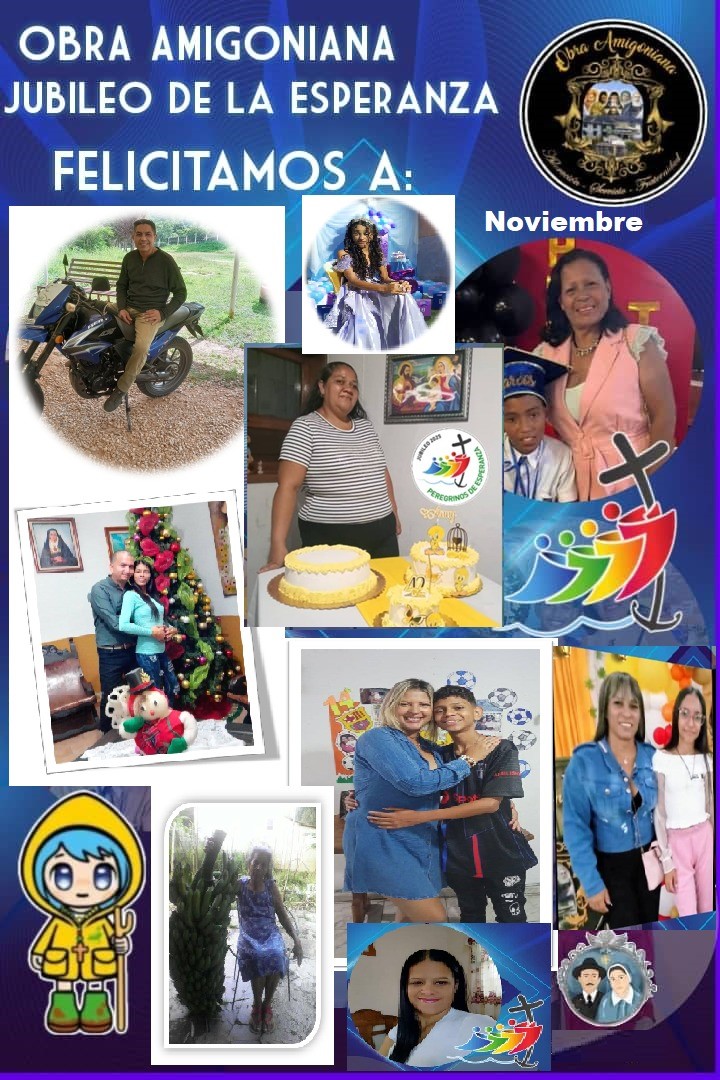 Cumpleañeros de Noviembre 2025