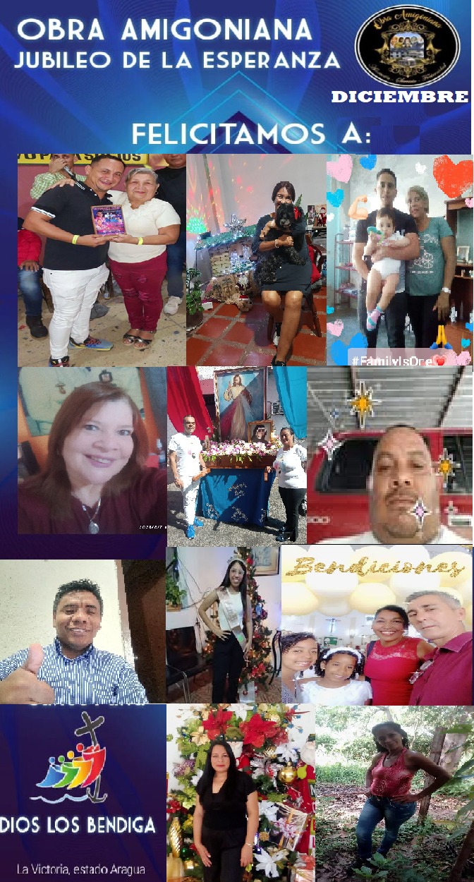 CUMPLEAÑEROS DICIEMBRE 2025