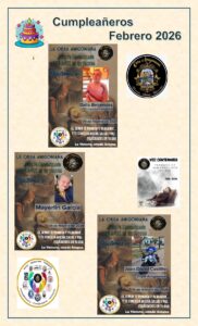 CUMPLEAÑEROS FEBRERO 2026